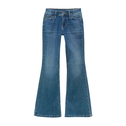 Wrangler Girls Western Bespoke Flare Jean - White Owl Creek Boutique