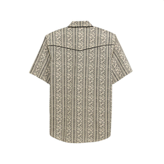 Wrangler® Vintage Inspired Short Sleeve Shirt - White Owl Creek Boutique