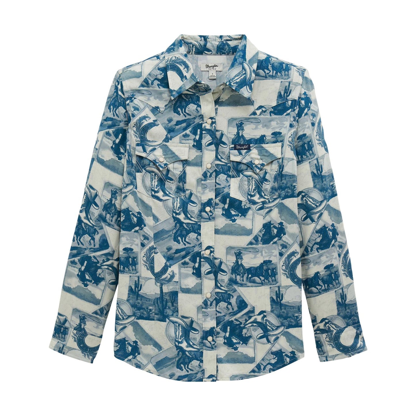 Wrangler Retro® Americana Western Snap Shirt