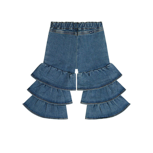 Wrangler® Baby Girl Ruffle Denim