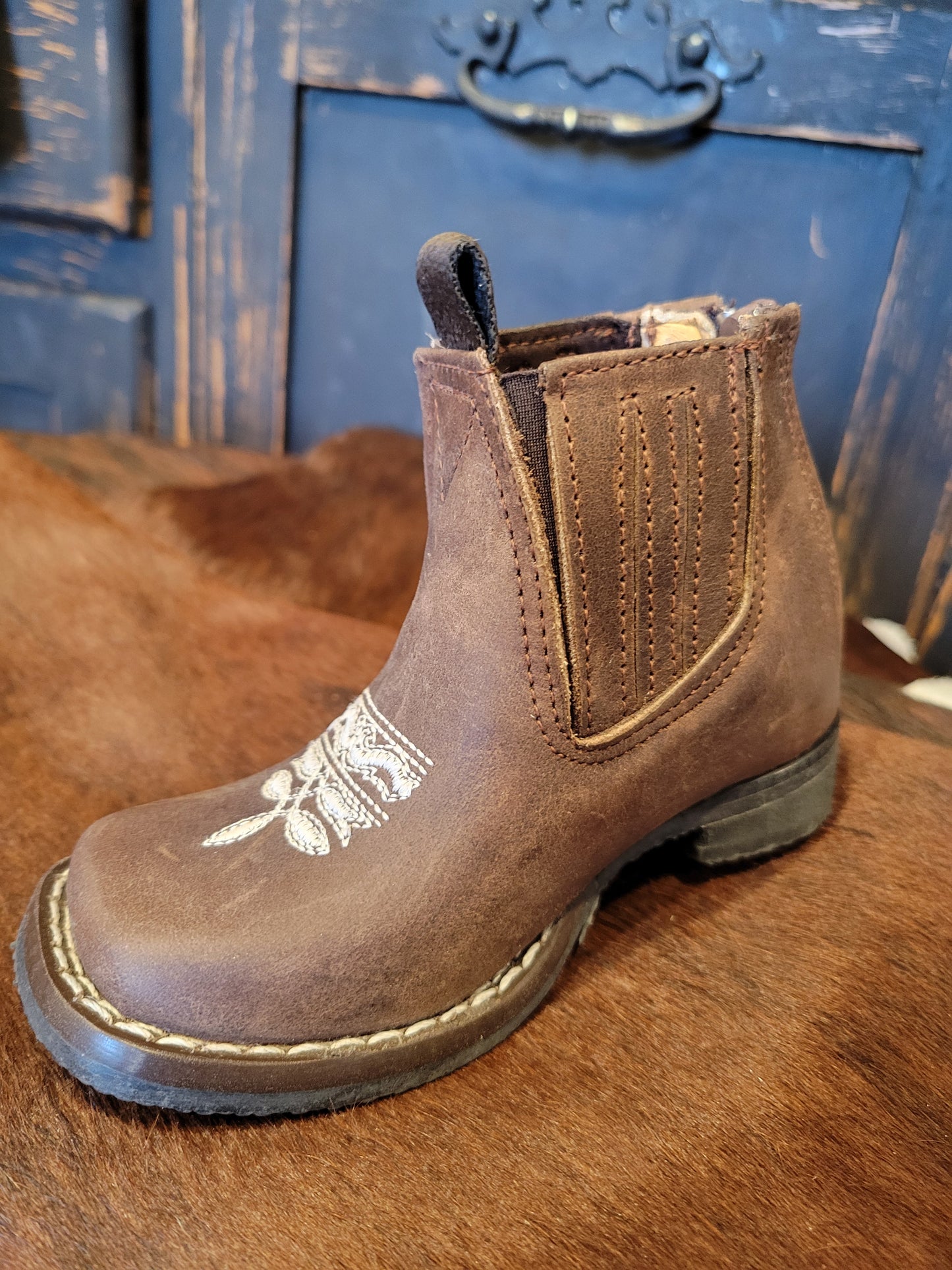 Square Toe Short Bootie