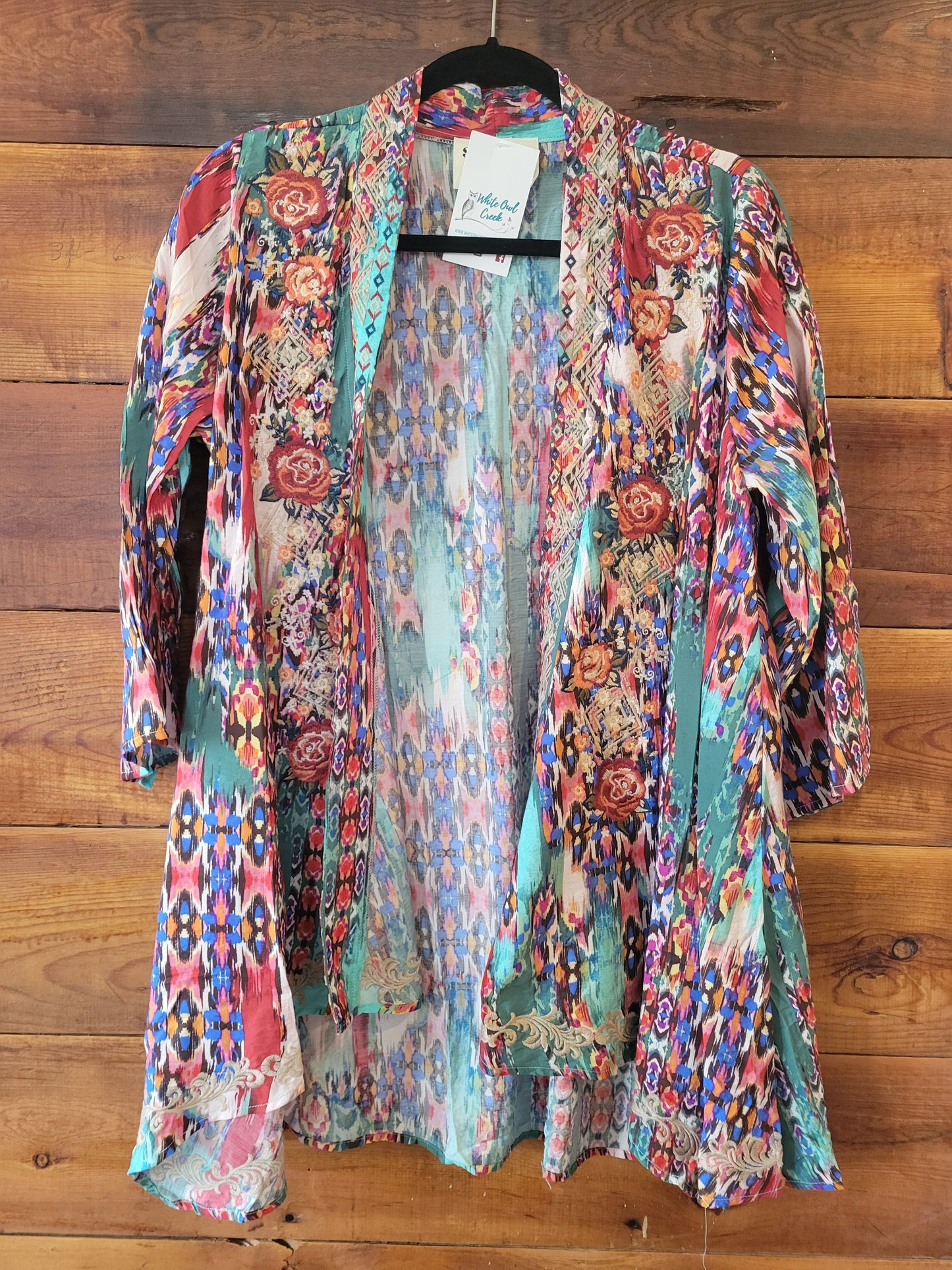 Embroidered Cardigan