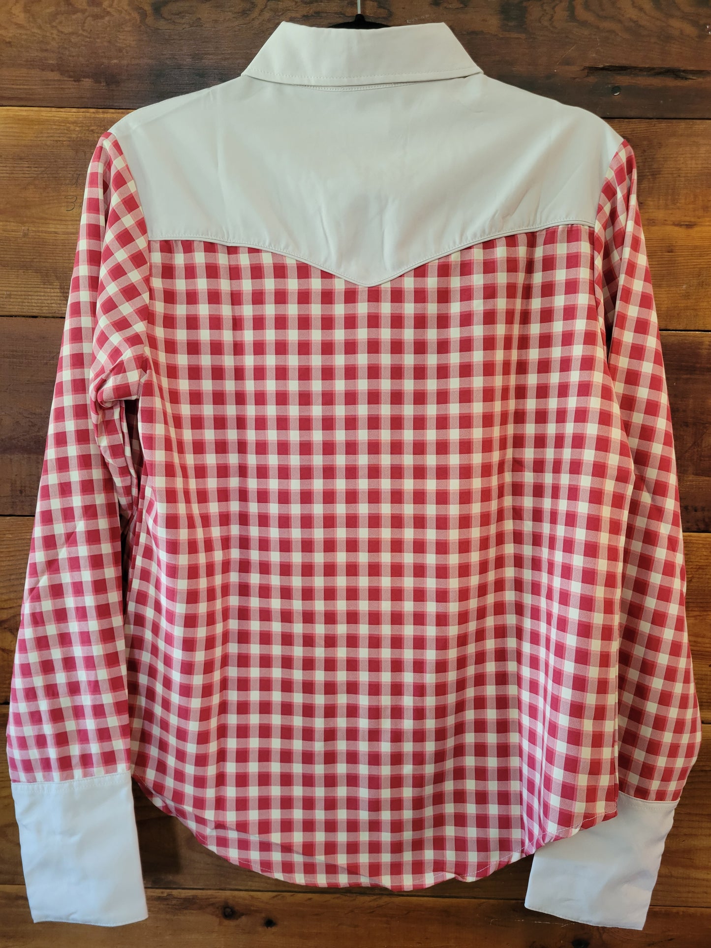 Gingham Embroidery Cowboy