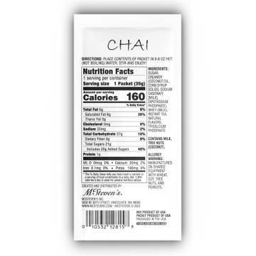 Indian Spiced Chai Latte (1.25oz Packets)