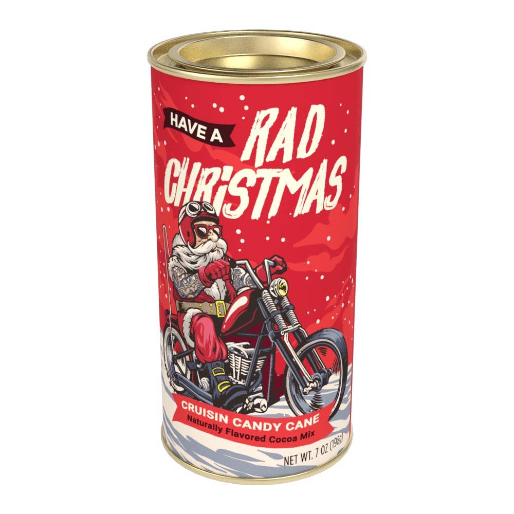 Rad Christmas Cruisin Candy Cane Cocoa (7oz Tins)