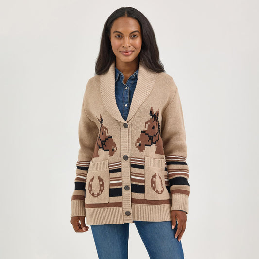 Wrangler Horse Cardigan
