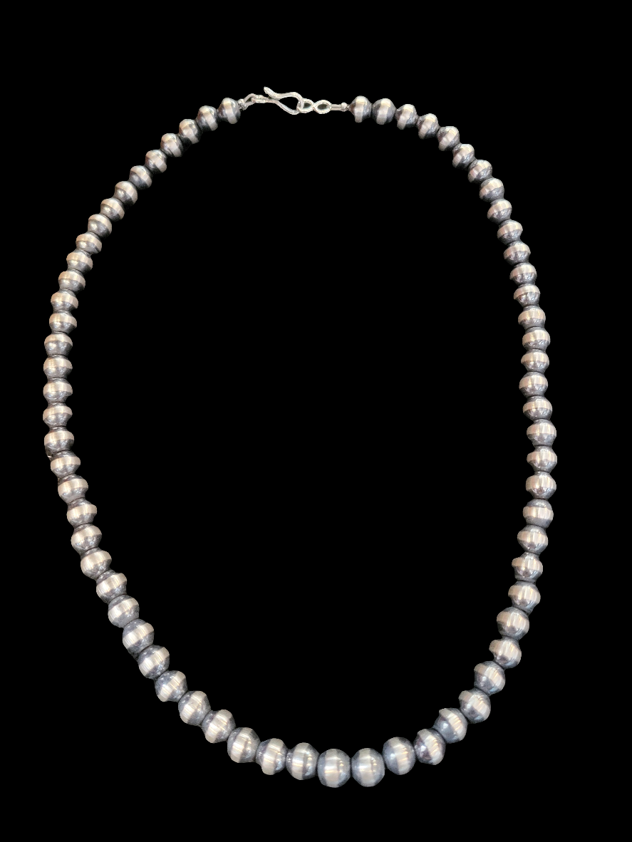 Navajo Pearls 8MM 17" - White Owl Creek Boutique