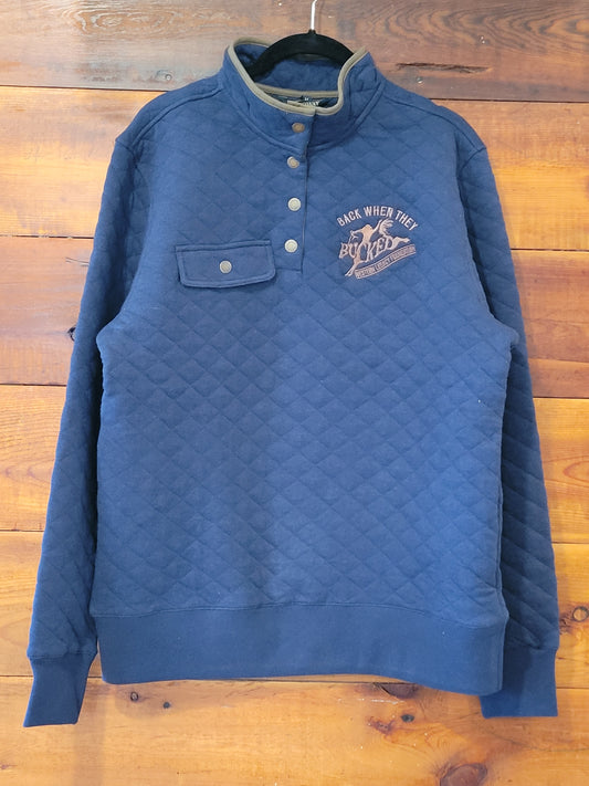 BWTB Snap Quilted Pullover