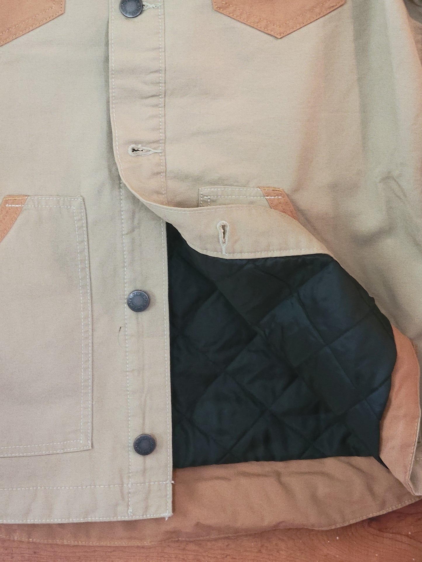 Wrangler® Mixed Canvas Chore Coat