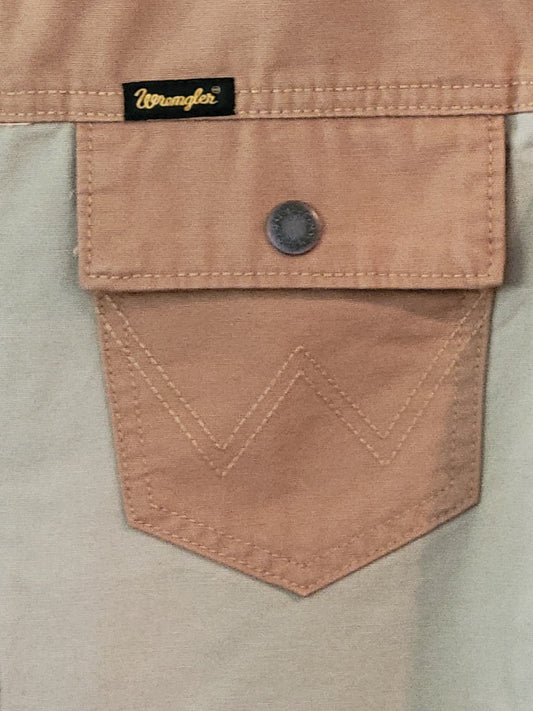 Wrangler® Mixed Canvas Chore Coat