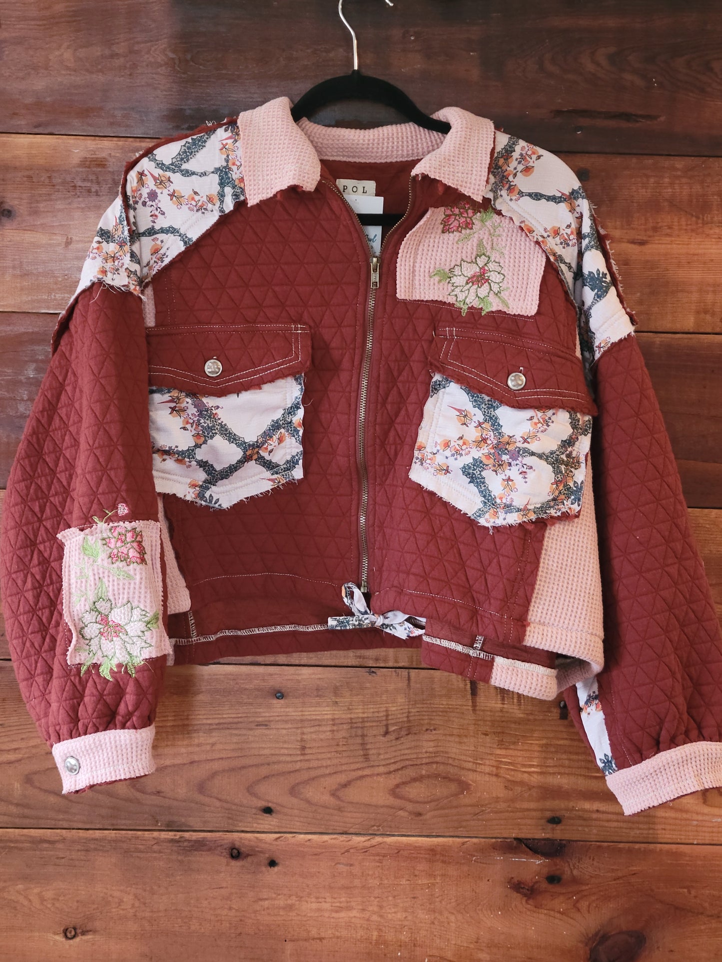 Brick Quilted Jacket