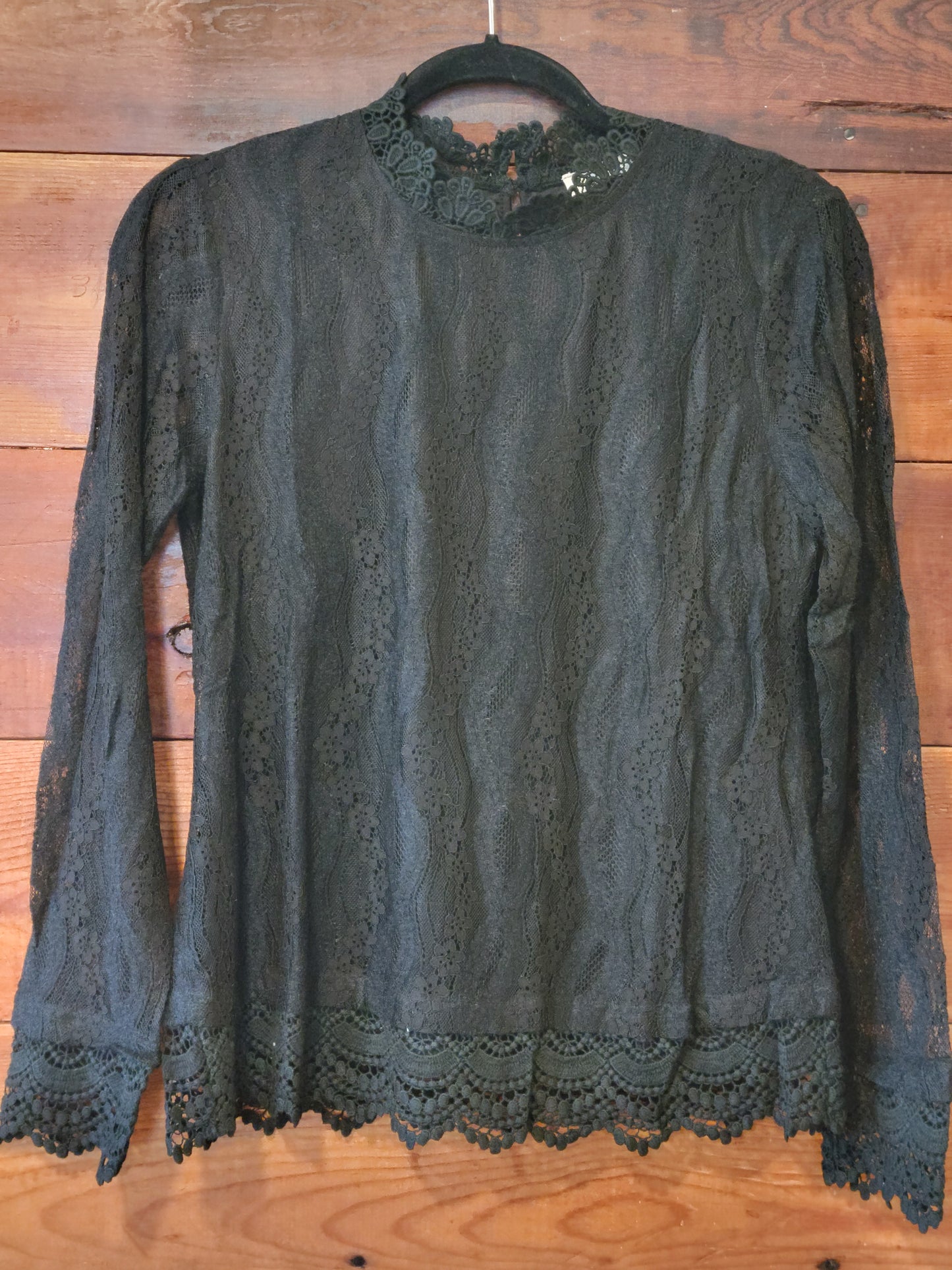 Black Lace Top