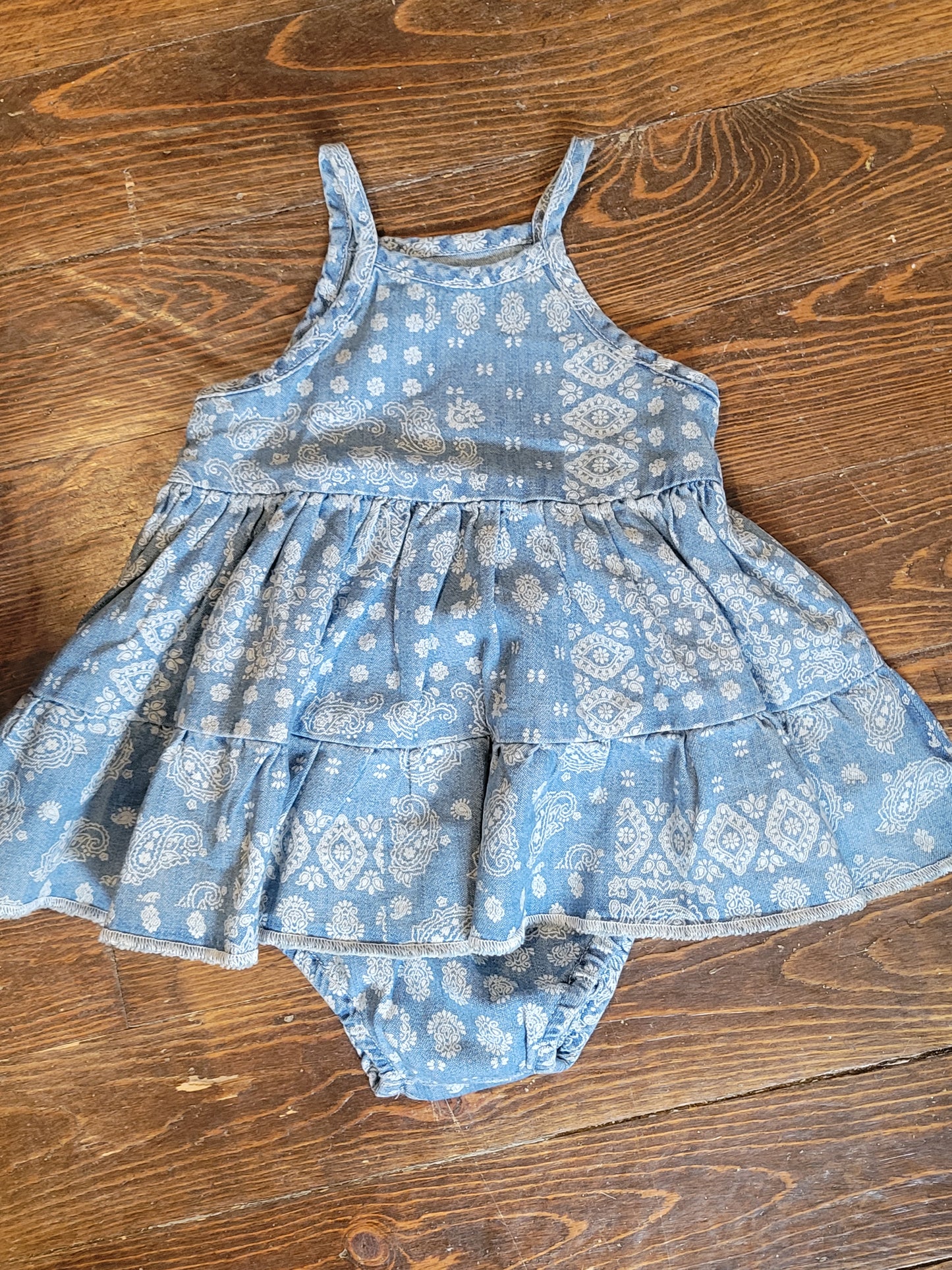 Wrangler Baby Bandana Dress