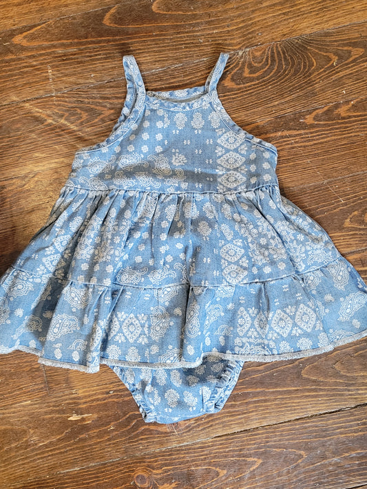 Wrangler Baby Bandana Dress