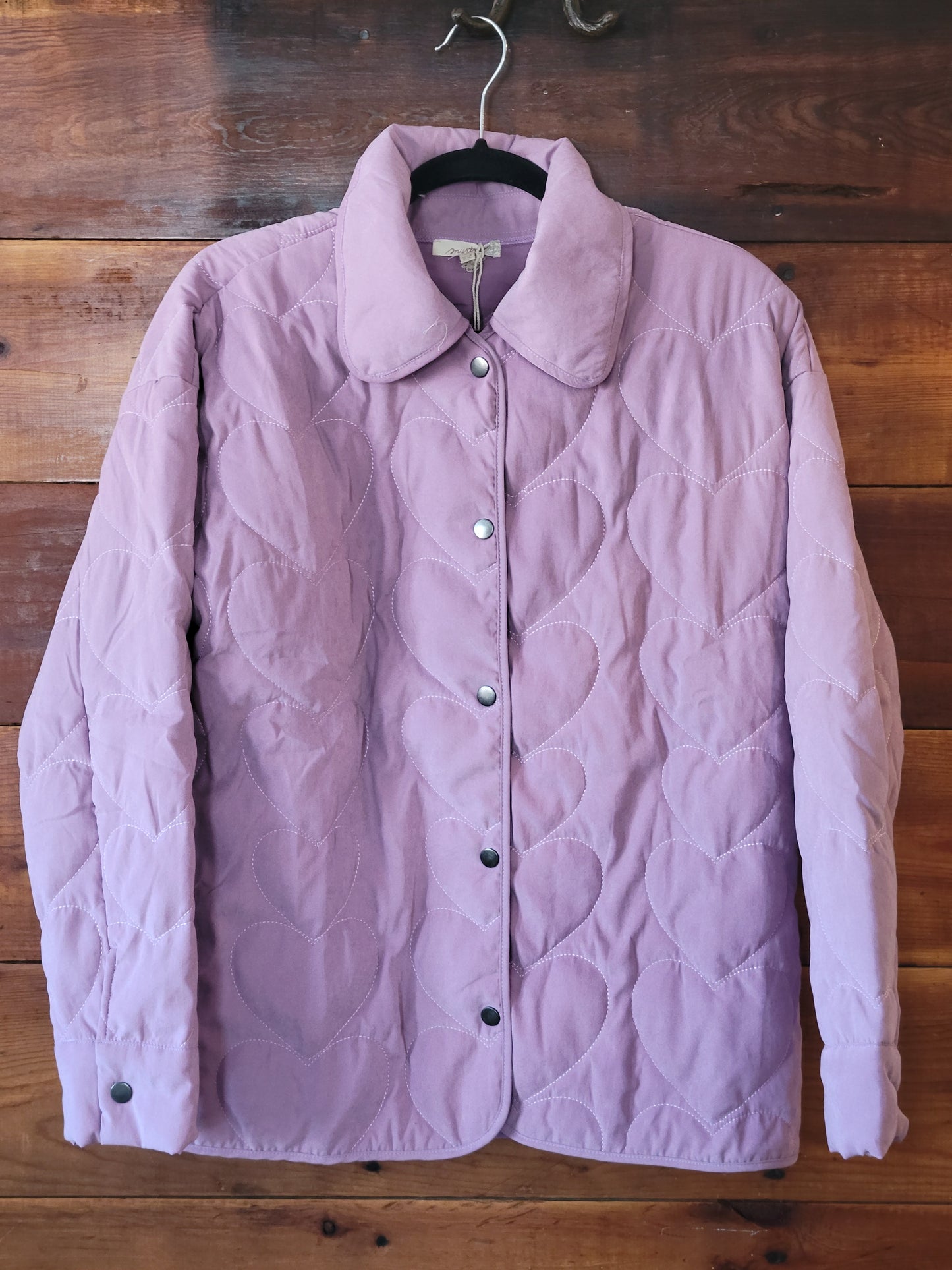 Lavender Quilted Jacket