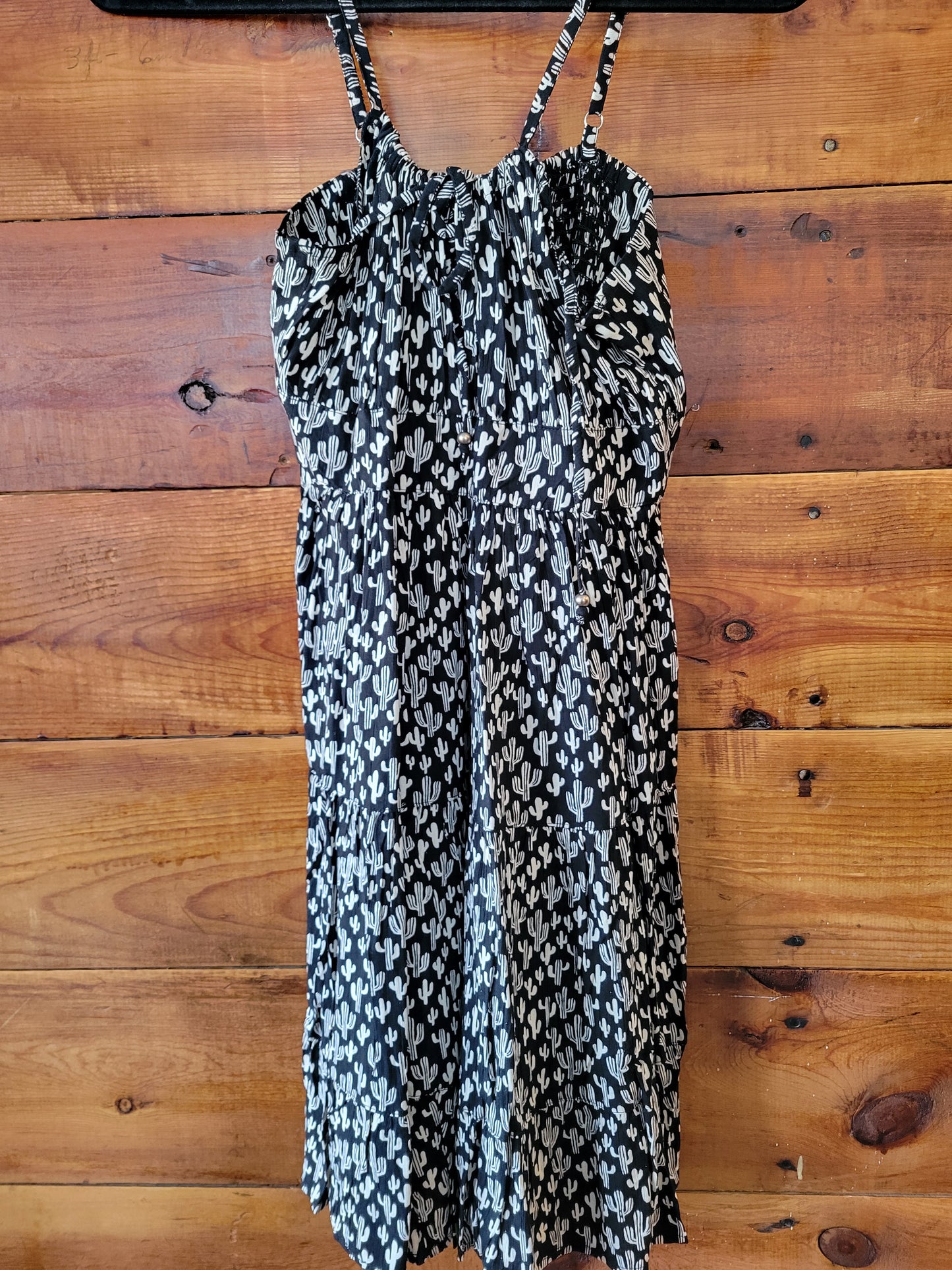 Black Cactus Dress