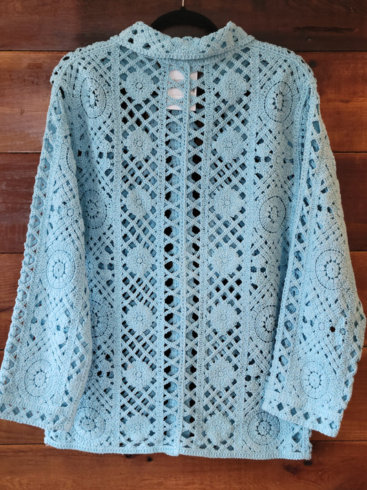 Sky Blue Cardi