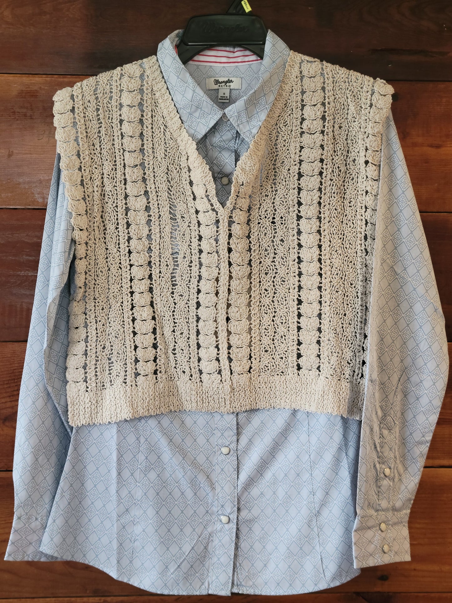 Cotton V Vest