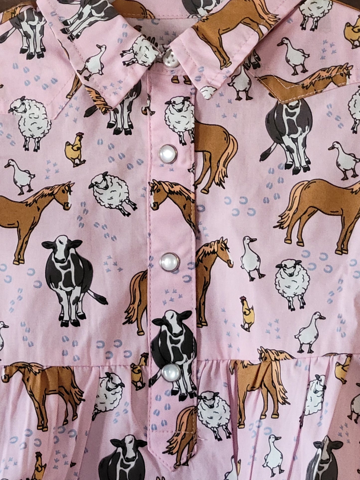 Wrangler Baby Girl Farm Dress