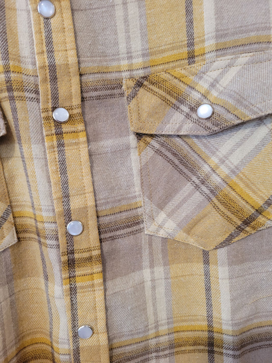 Pearl Snap Flannel