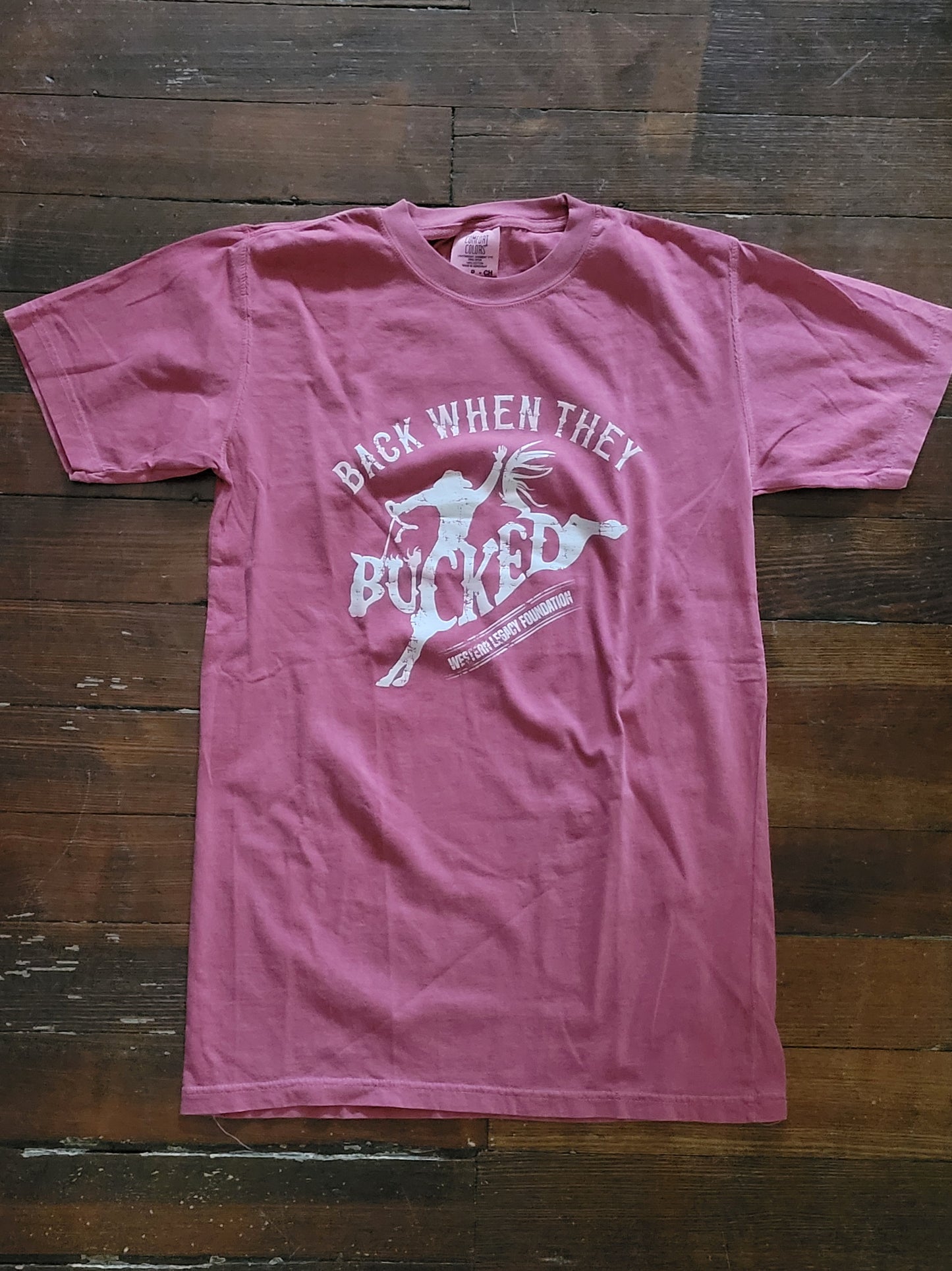 Back When They Bucked T-Shirt - White Owl Creek Boutique