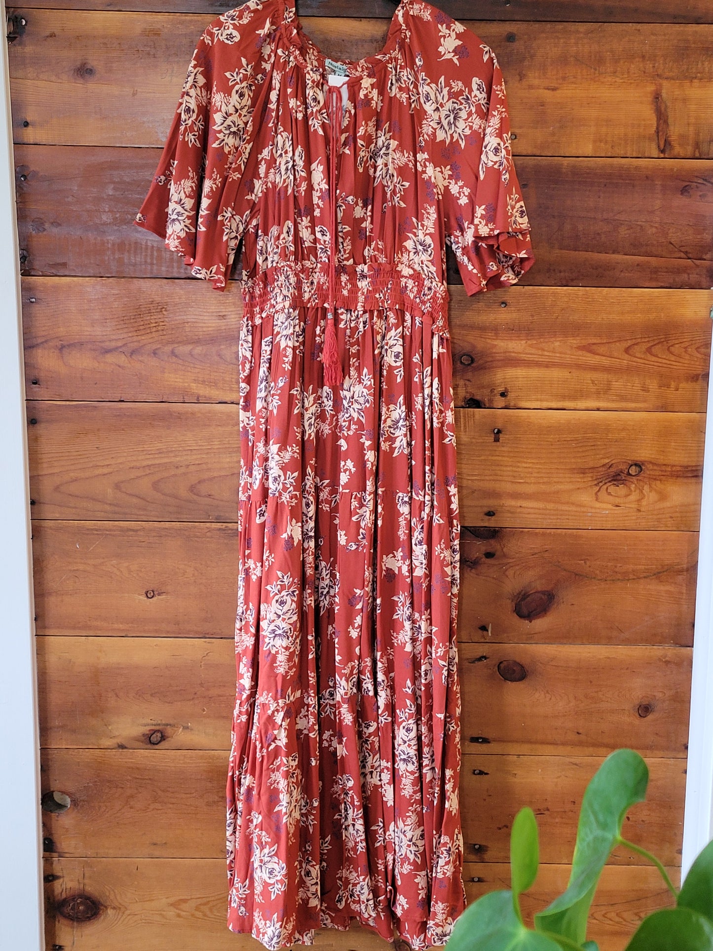 Rusty Red Dress