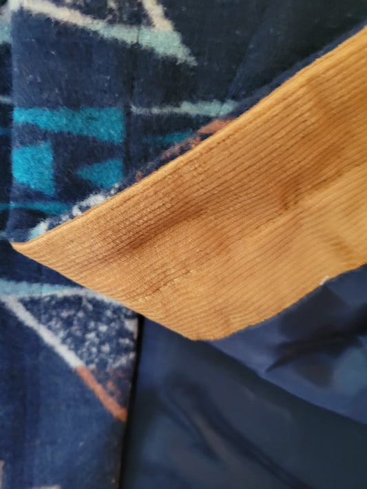 Shirt Jacket Corduroy Trim