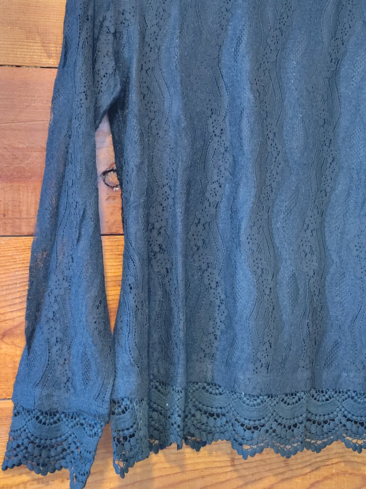 Black Lace Top