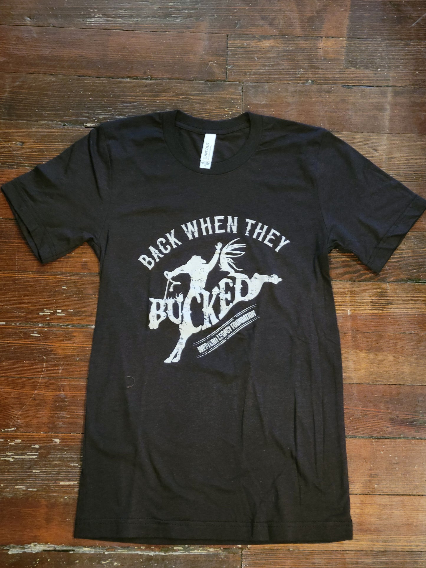 Back When They Bucked T-Shirt - White Owl Creek Boutique