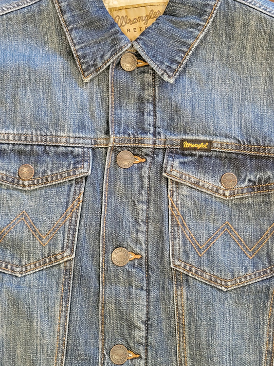 Wrangler Retro® Denim Jacket - Sherpa Lined