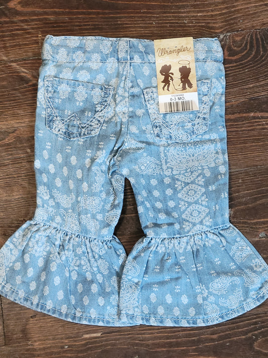 Wrangler Baby Girls Paisly Flare