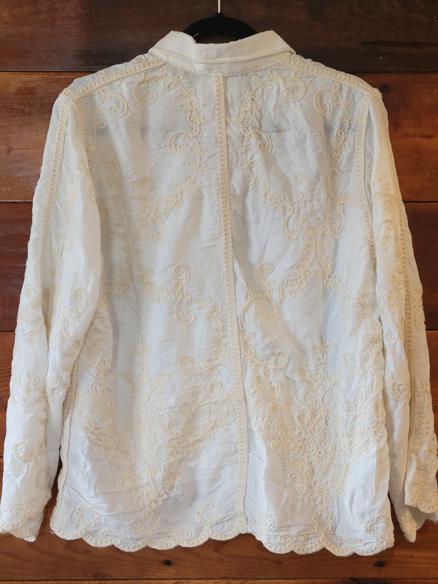 Scalloped Blouse