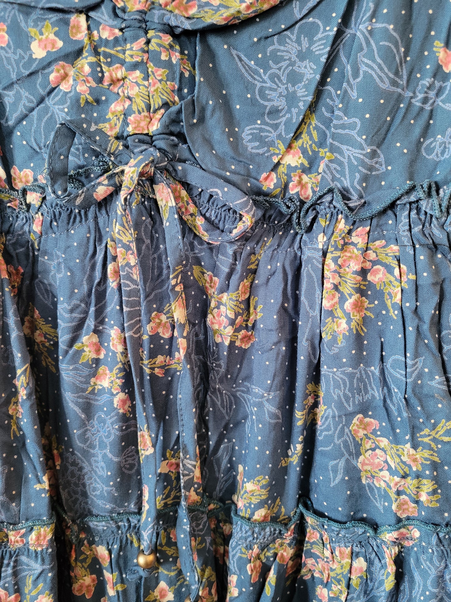 Blue Sweetheart Dress