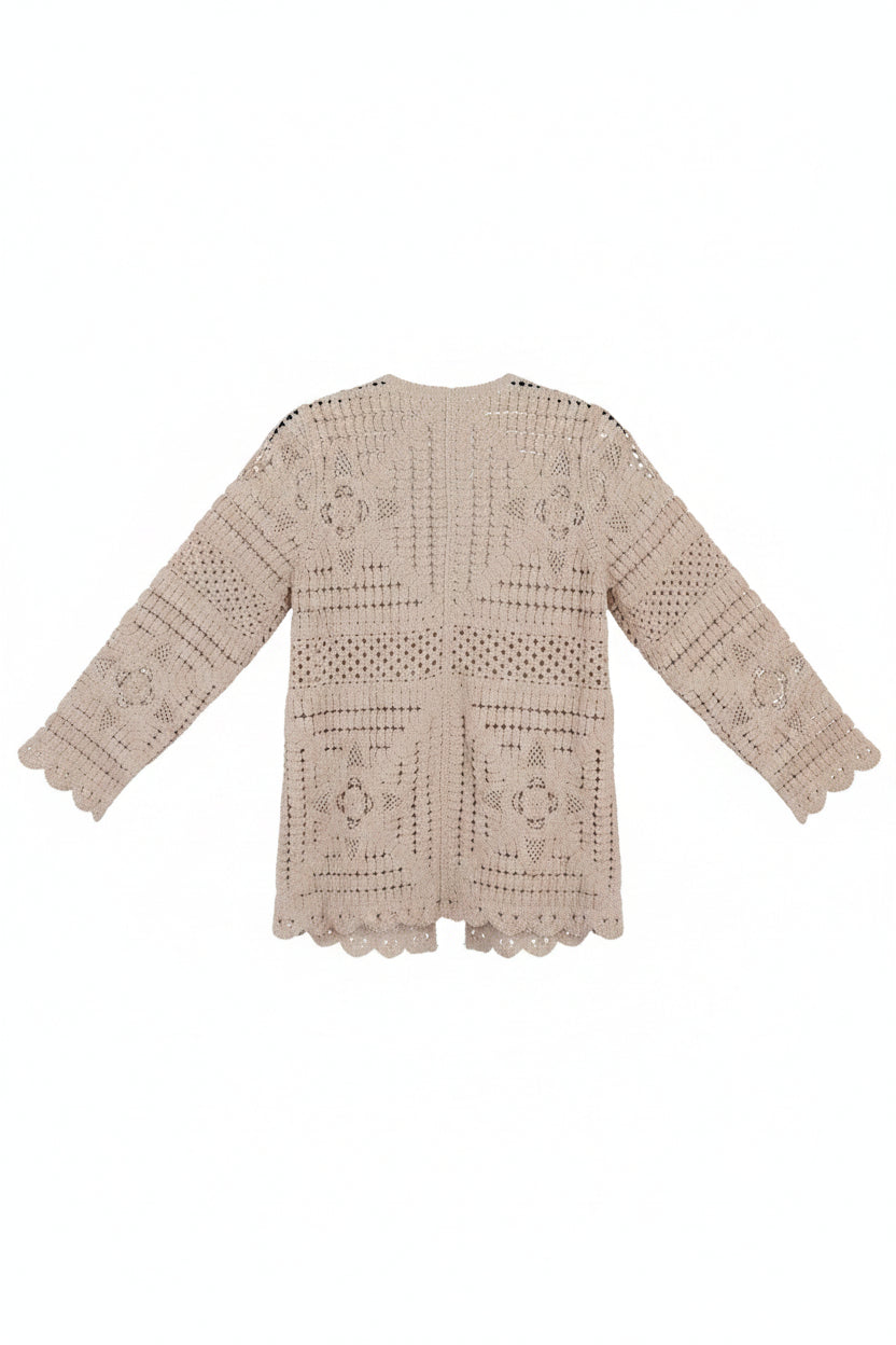 Soft Crochet Cardi - White Owl Creek Boutique
