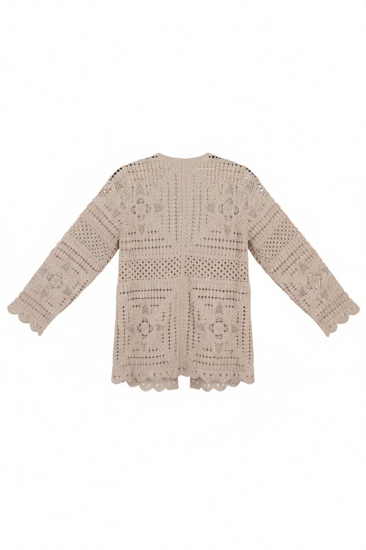 Soft Crochet Cardi - White Owl Creek Boutique