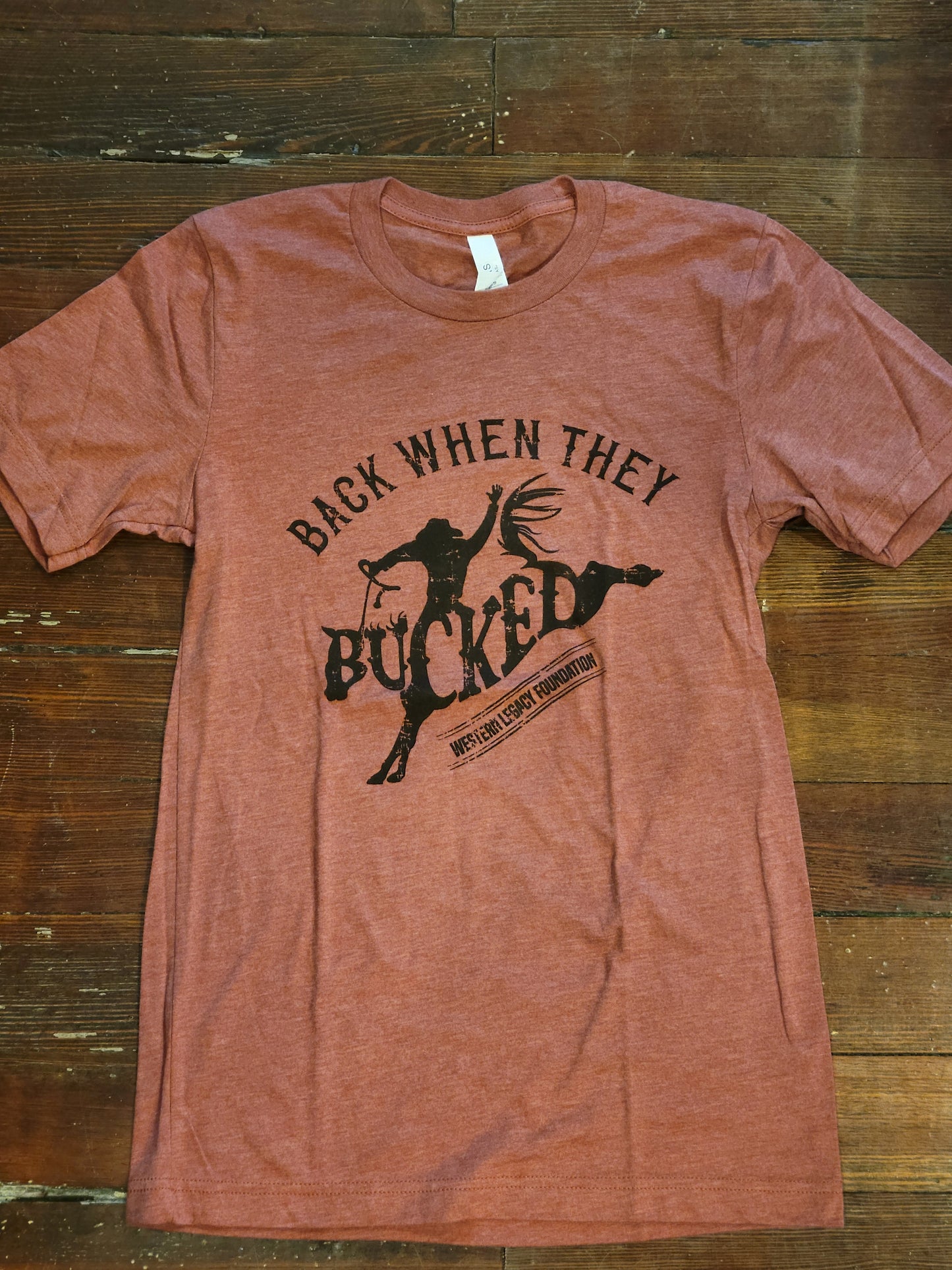 Back When They Bucked T-Shirt - White Owl Creek Boutique