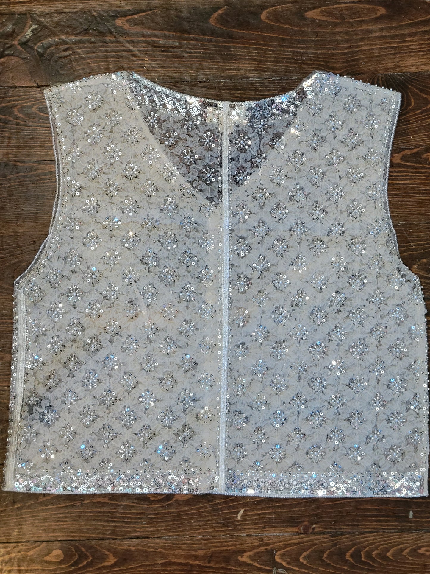Off White Vest