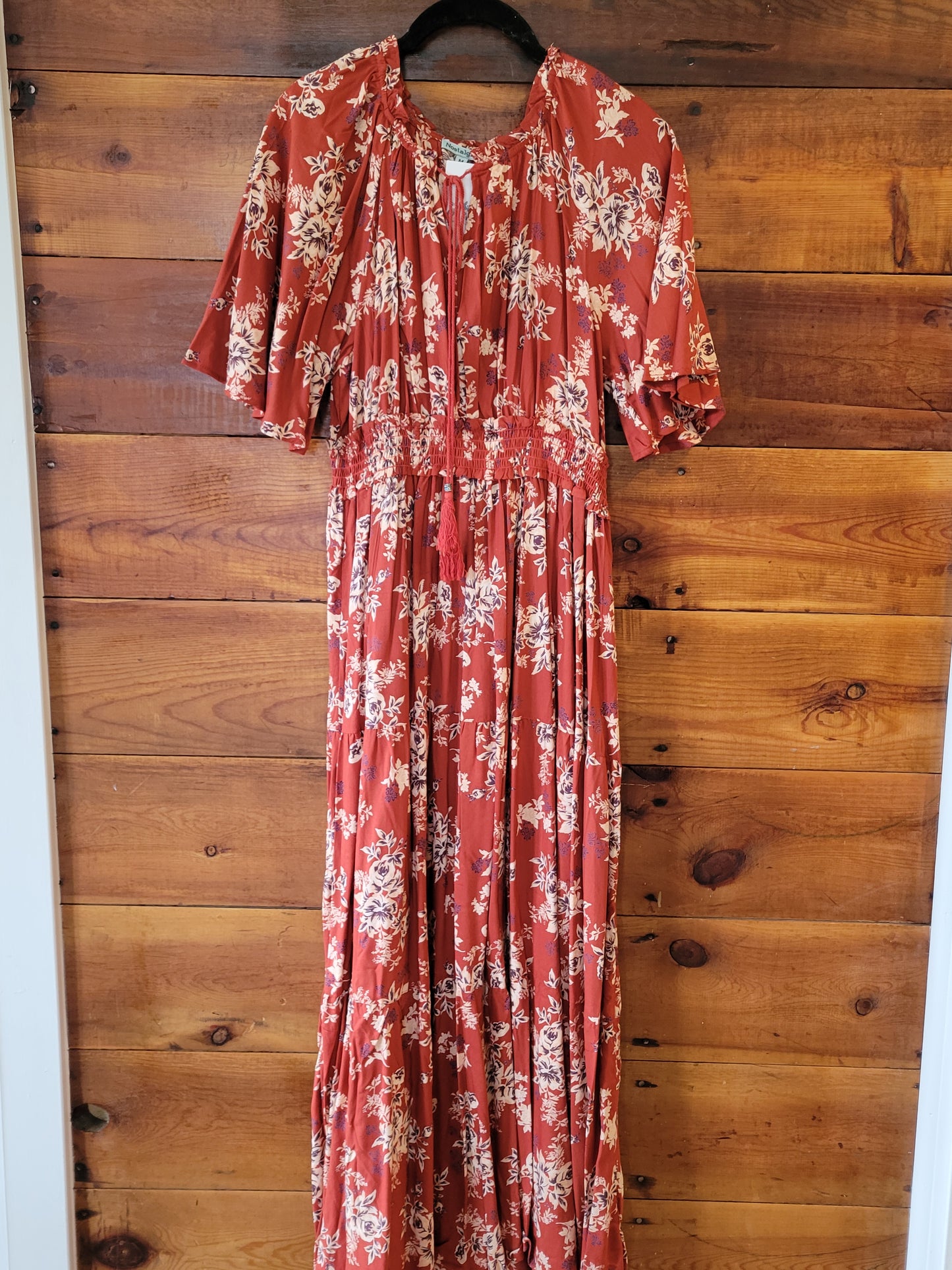 Rusty Red Dress
