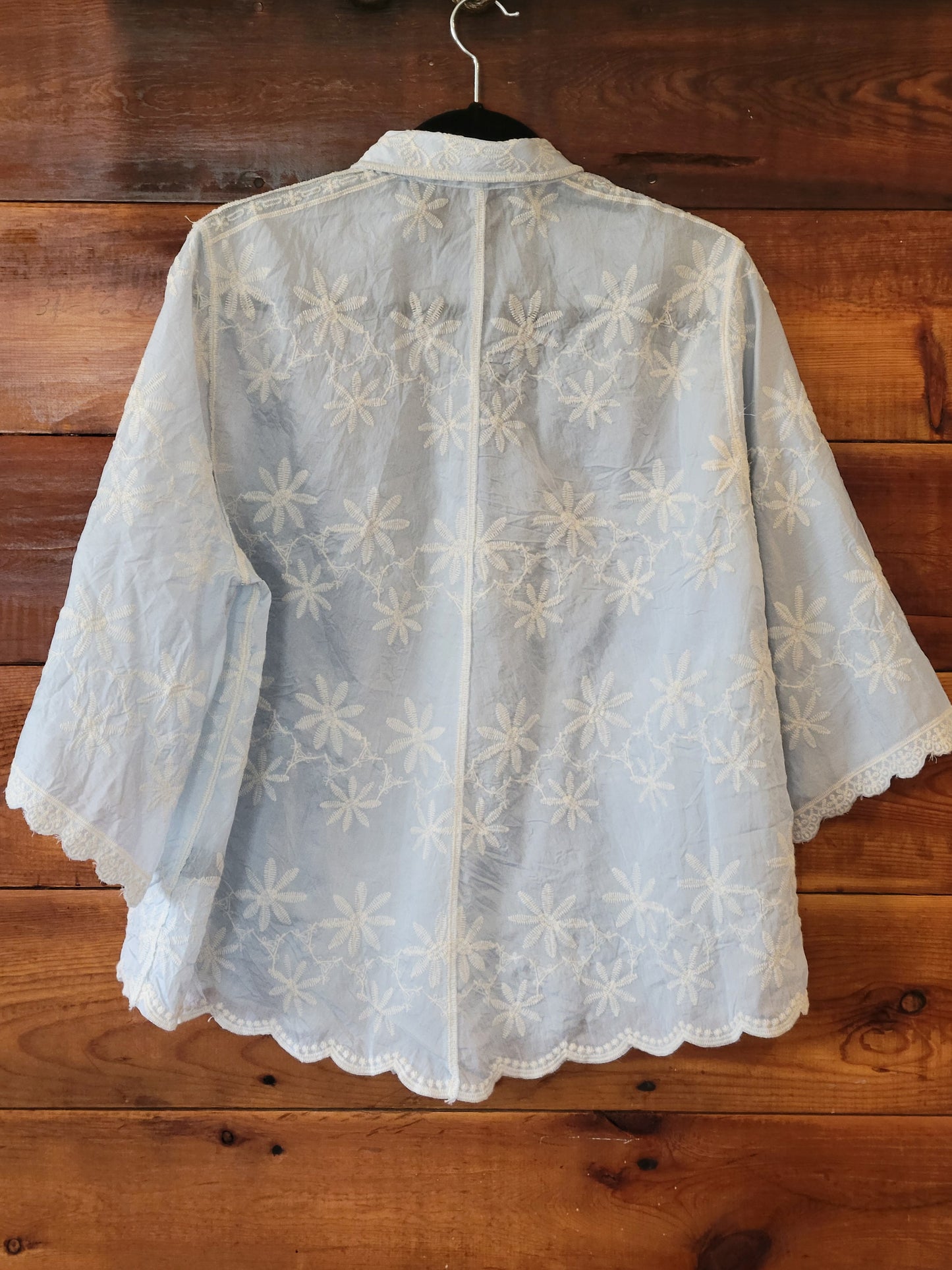 Sky Daisy Blouse