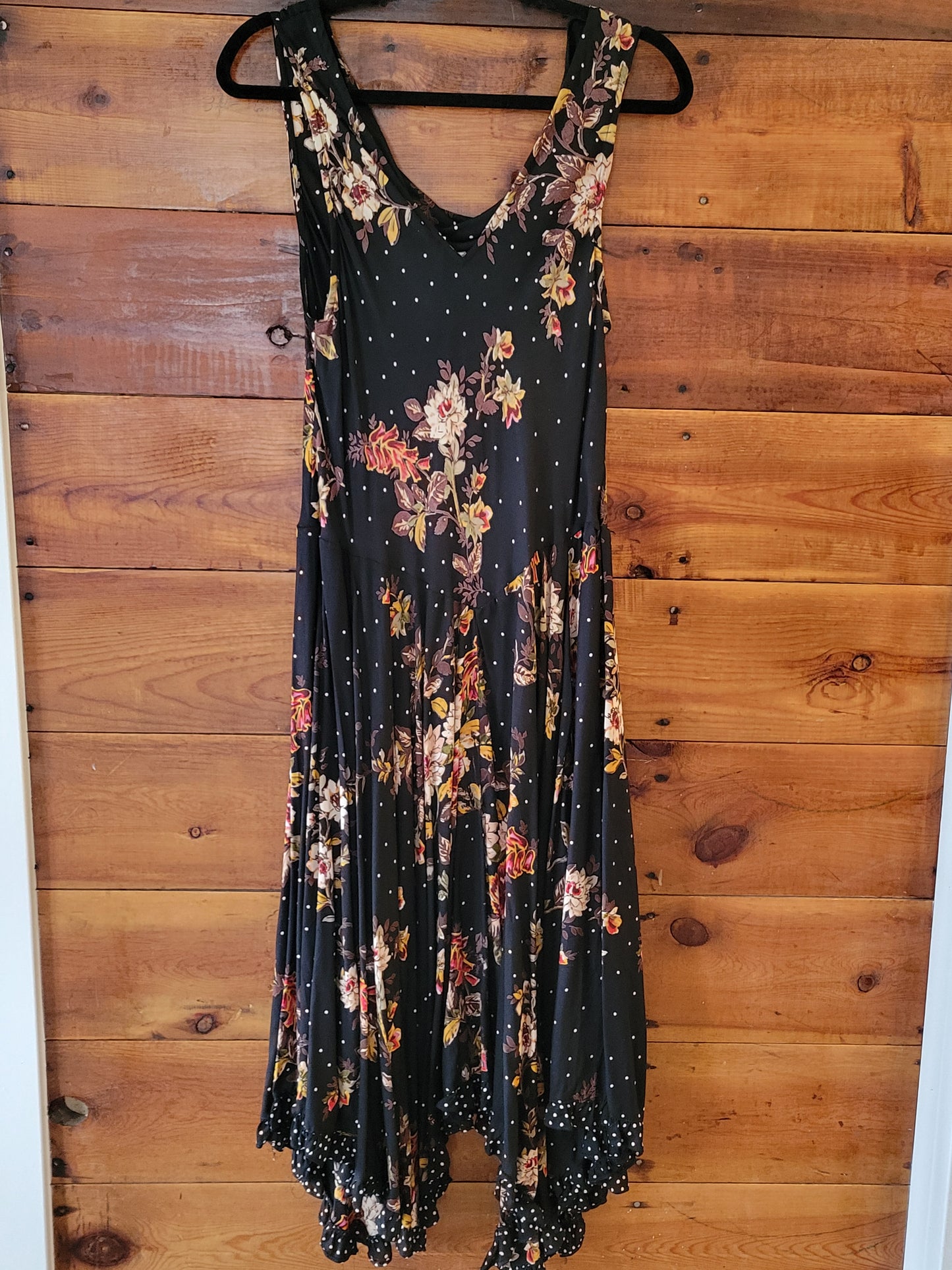 Floral Polka Dot Dress