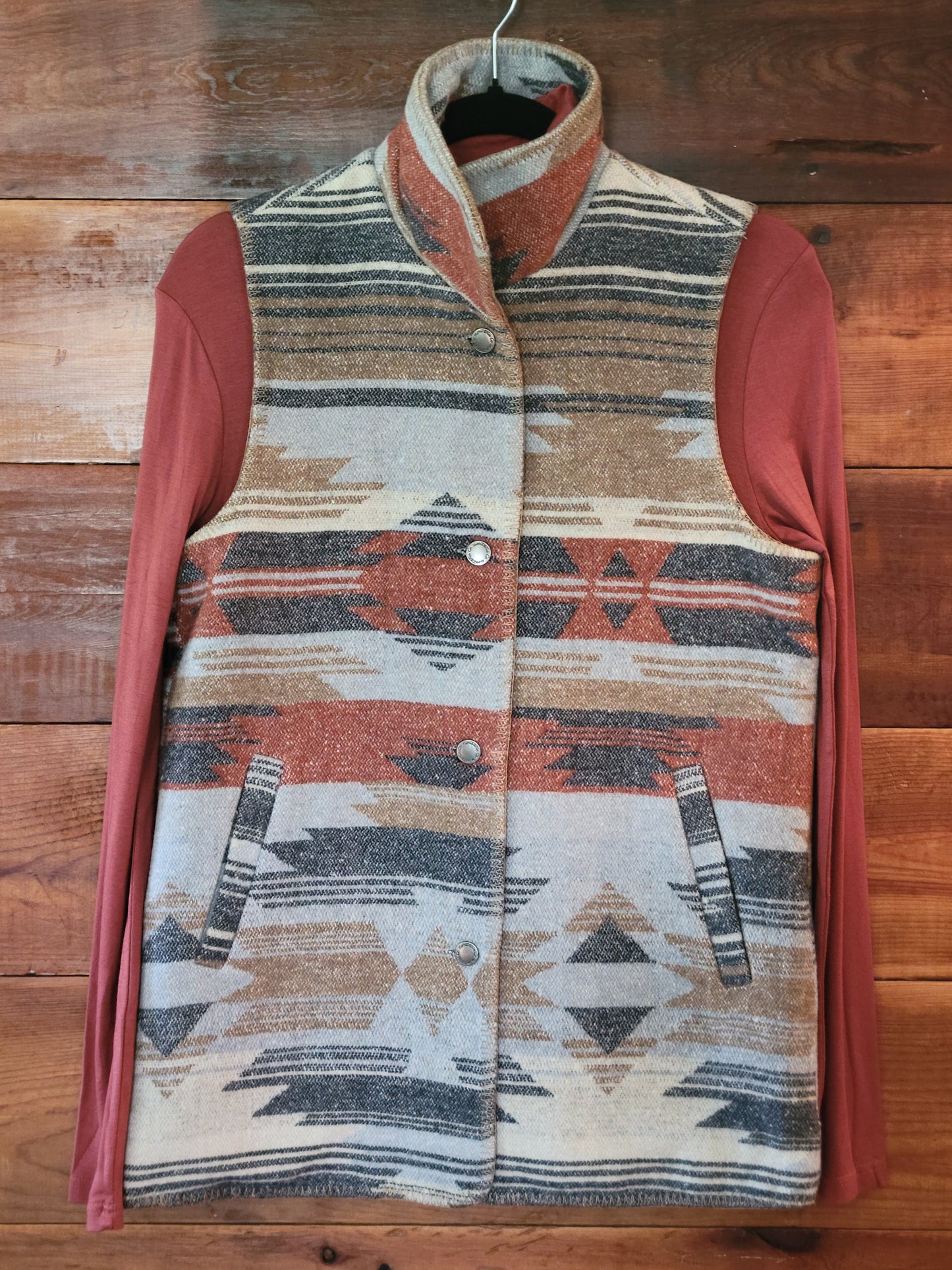 Blanket Stitching Vest