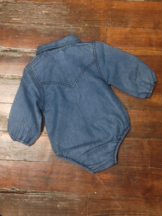 Denim Pocket Onsie