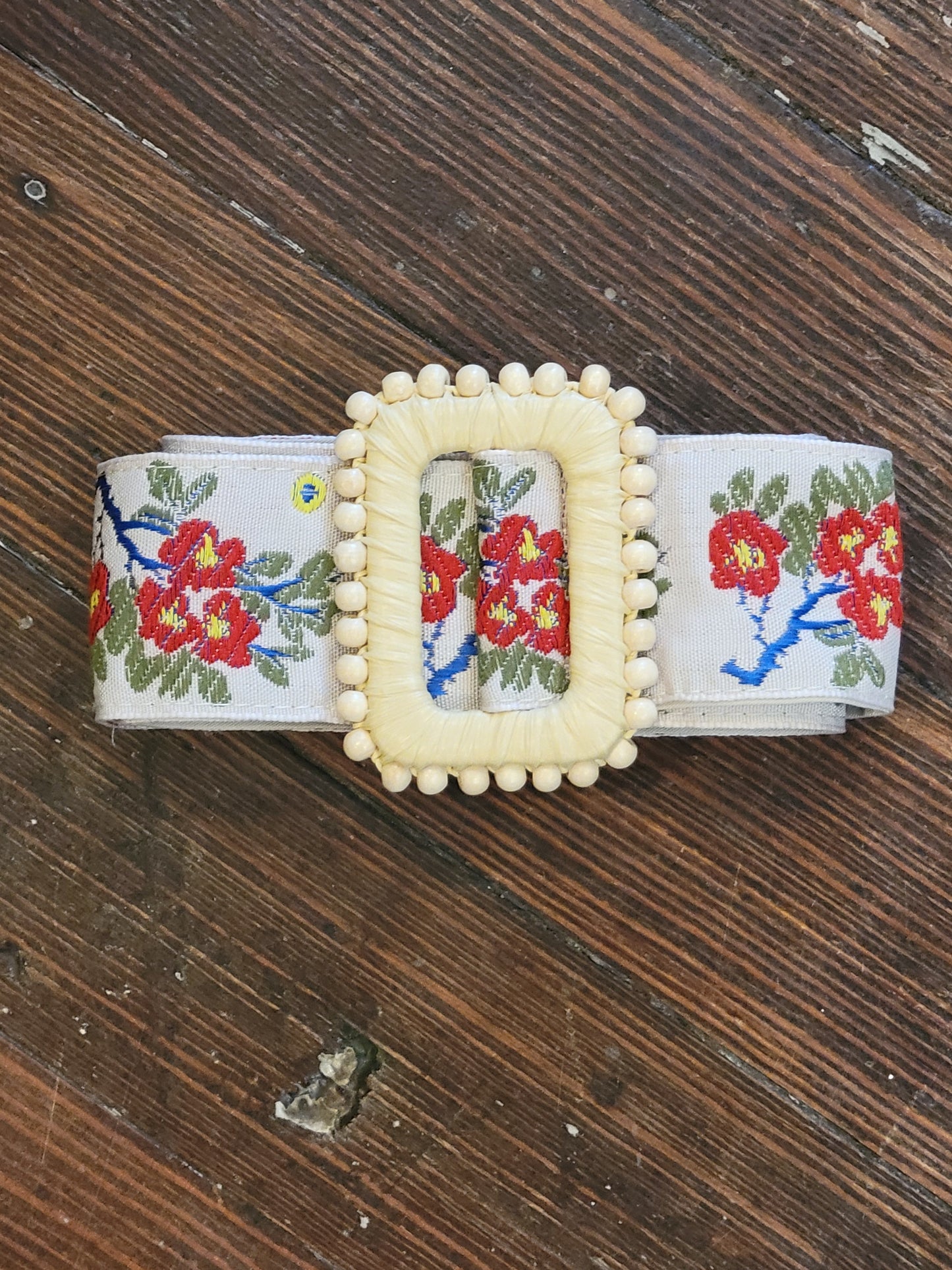 Embroidered Belt