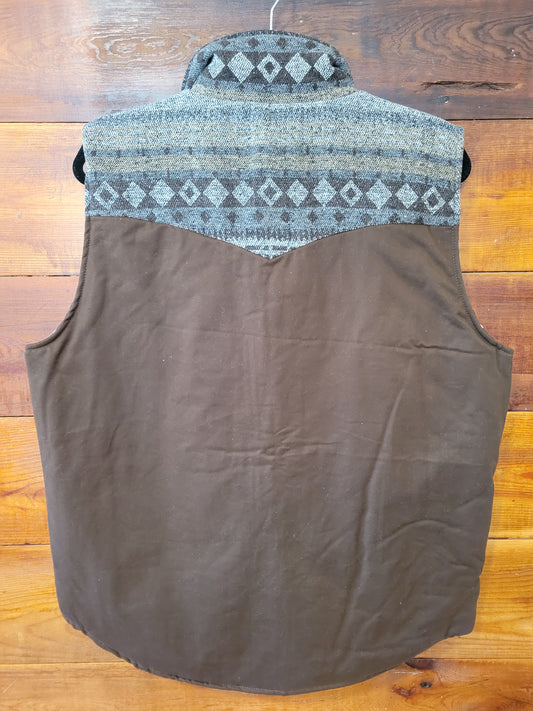 Brown Aztec Vest