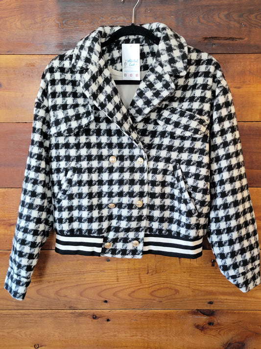 Houndstooth Bomber