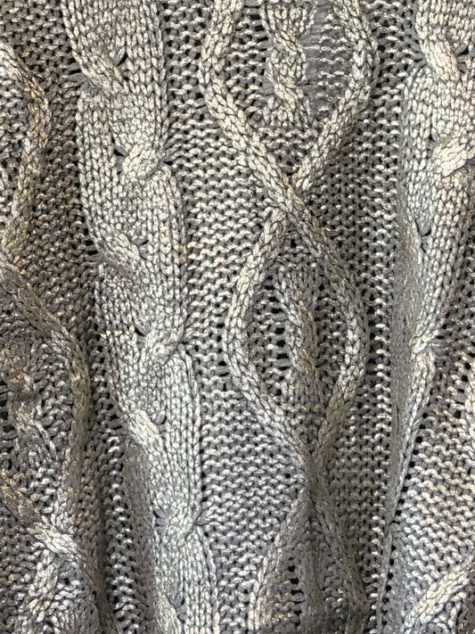 Foiled Cable Sweater