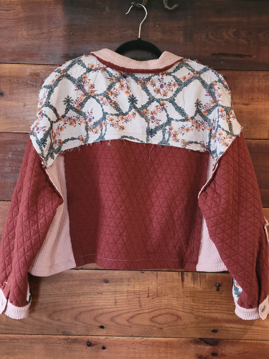 Brick Quilted Jacket