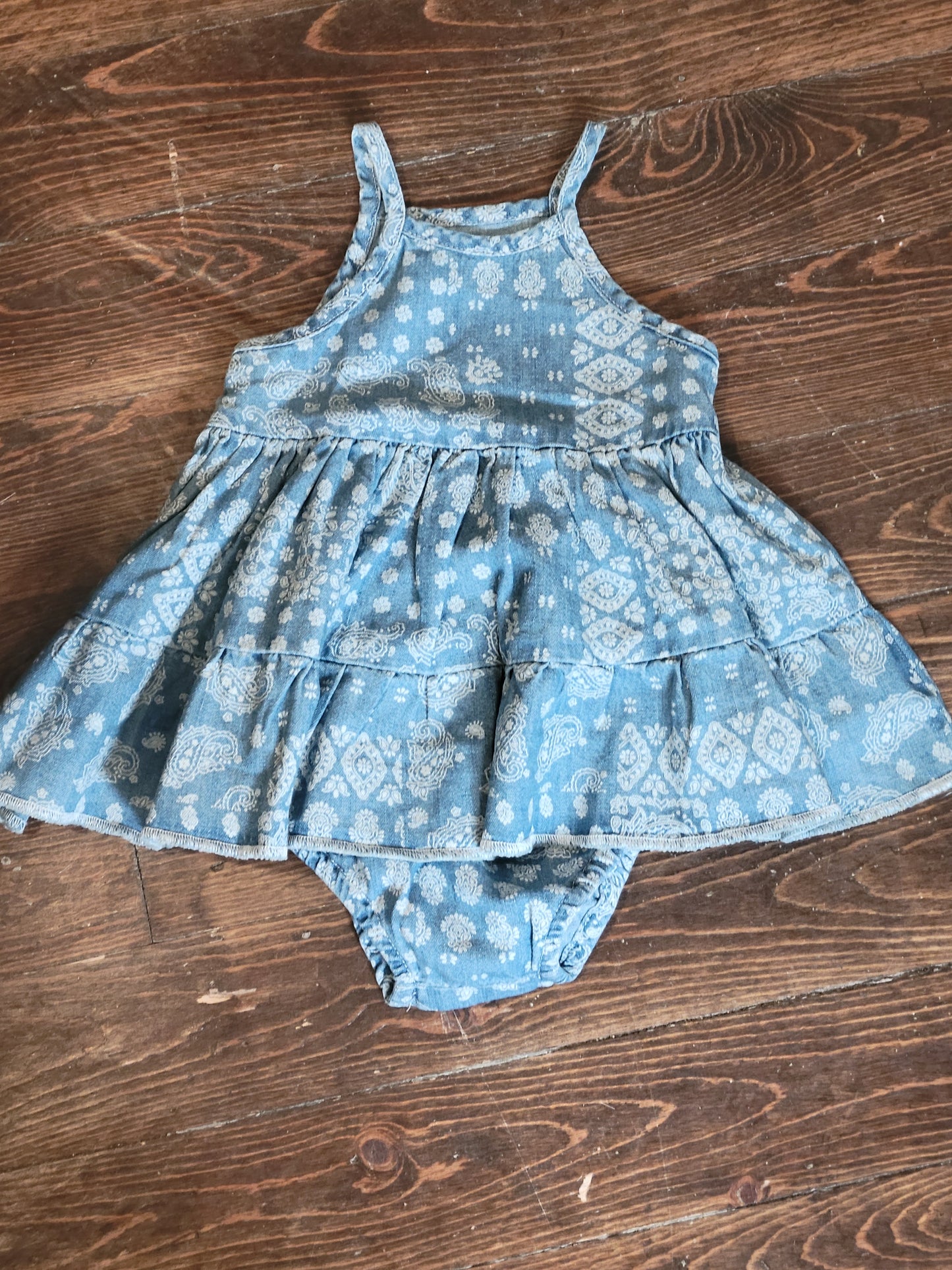 Wrangler Baby Bandana Dress