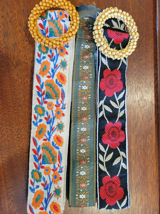 Embroidered Belt