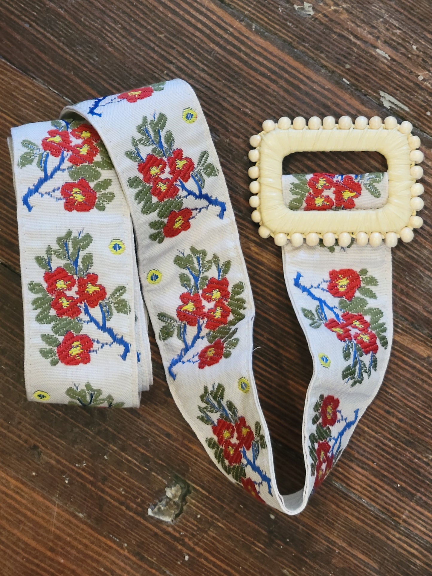 Embroidered Belt